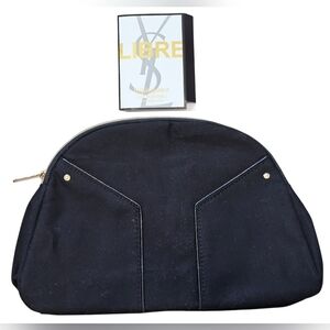 Yves Saint Laurent YSL Perfums Make Up Pouch With Sample Parfum Spray, New